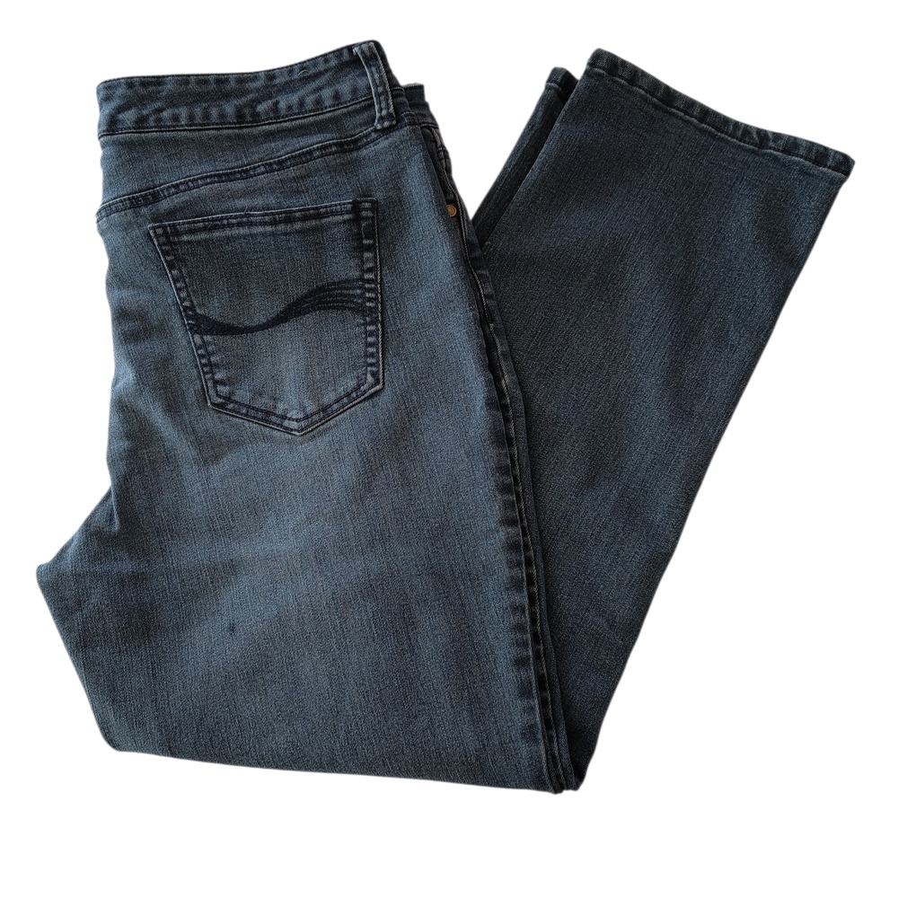 Bandolino "Mandie" Straight Leg Jeans Size 16 Short